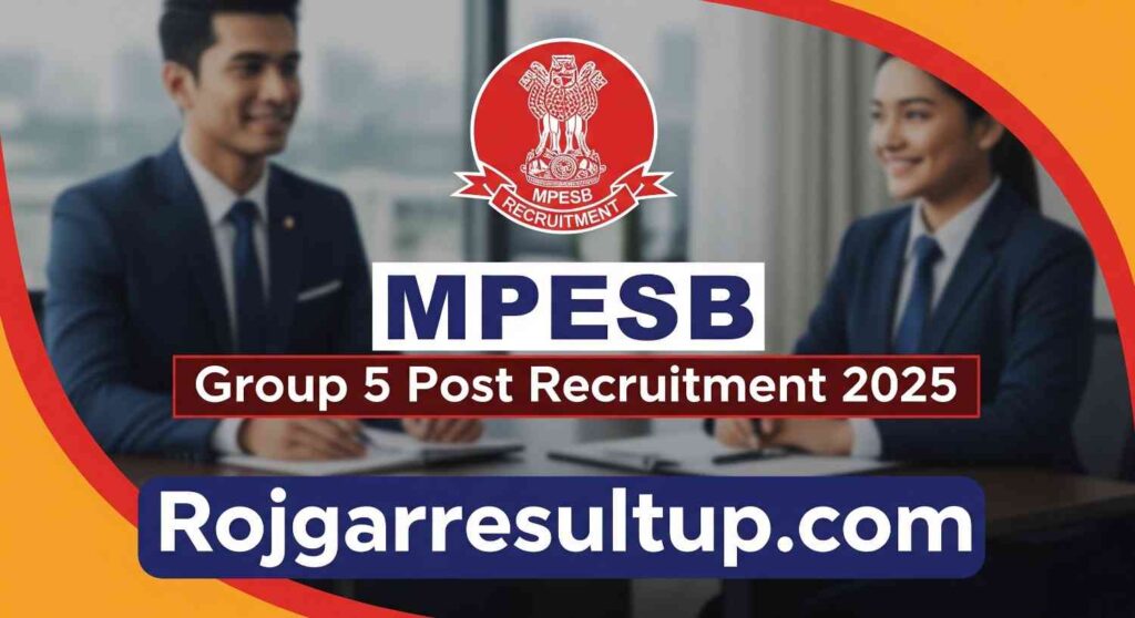 MPESB Group 5 Post Recruitment 2025